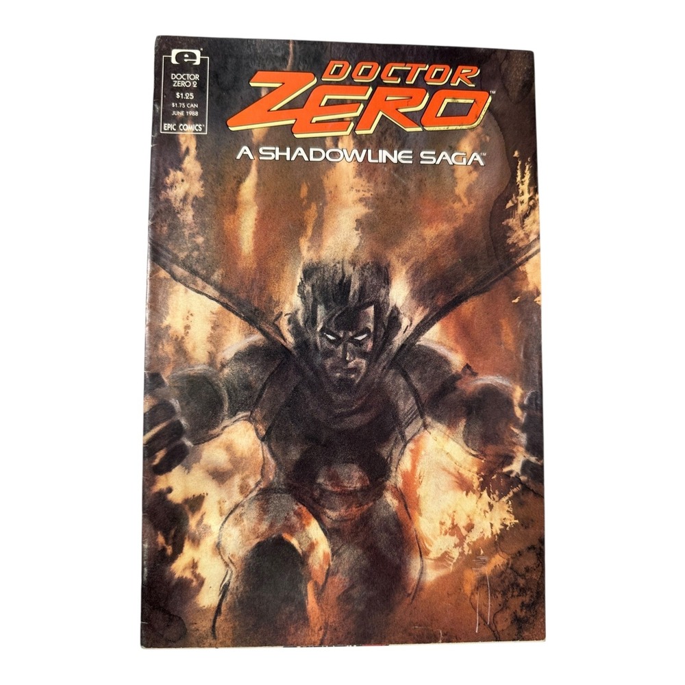 Doctor Zero Comic Book Epic‎ Comics Shadowline Saga June 1988
